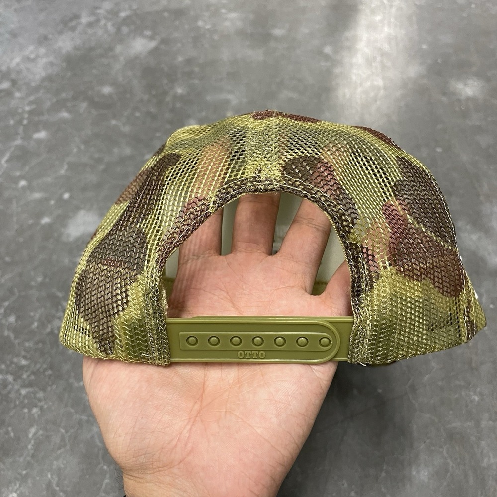 Stevenson Ranch Hat Cap Duck Camo Snapback Mesh Trucker Not My First Rodeo - Picture 4 of 6